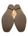 Schutz Shoe Size 6.5 Beige Orange Leather Bow Ballerina Flats Beige Orange / 6.5