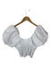 Frame Size M / 2 White Cotton Puff Sleeve Top White / M / 2