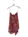 Mariacher Size M Magenta & Orange Smocked Botanical Asymetrical Skirt Magenta & Orange / M