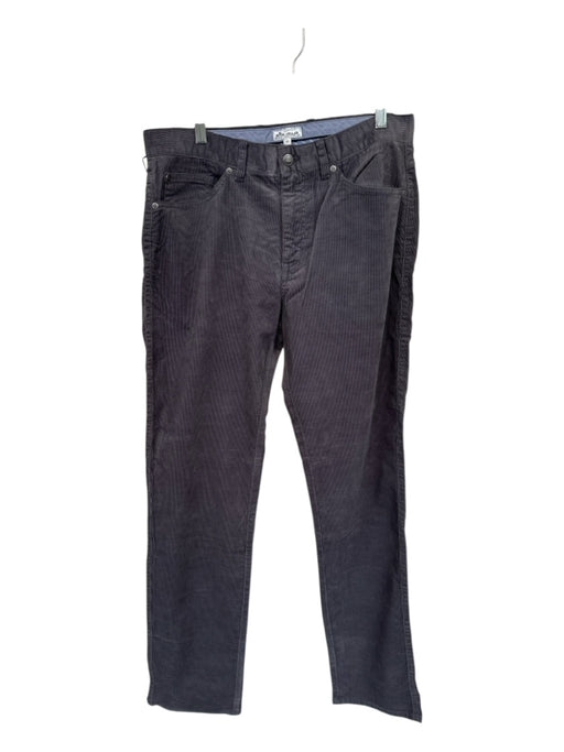 Peter Millar NWT Size 34 Grey Corduroy Straight Men's Pants Grey / 34