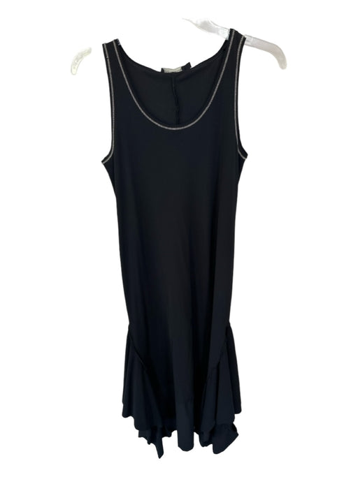 Marithe + Francois Size 6 Black & Tan Polymide Sleeveless Stitching Maxi Dress Black & Tan / 6