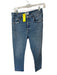 Agolde Size 28 Med Light Wash Cotton Blend High Waist Button Fly Jeans Med Light Wash / 28