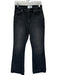 Reformation Jeans Size 26 Black Cotton High Waist Bootcut Jeans Black / 26