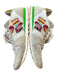 Isabel Marant Shoe Size 38 Gray & multi Canvas & Leather Embroidered Sneakers Gray & multi / 38