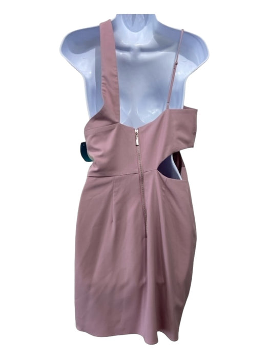 NBD x Naven Size M Muted Lilac Polyester Side Cut Out Back Zip Midi Dress Muted Lilac / M