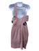 NBD x Naven Size M Muted Lilac Polyester Side Cut Out Back Zip Midi Dress Muted Lilac / M