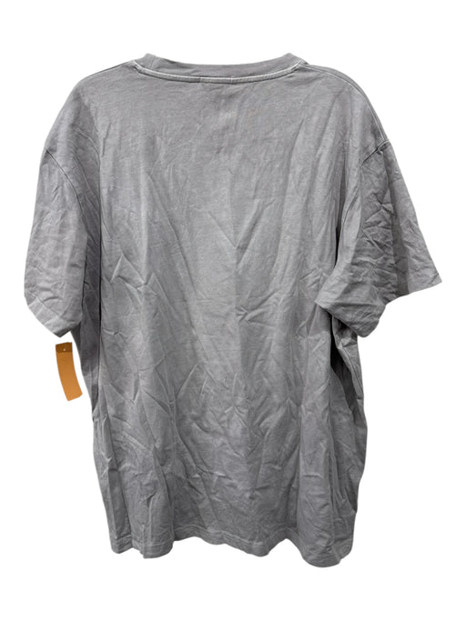 Kith Size XL Gray Cotton Solid T shirt Crew Men's Short Sleeve Gray / XL