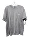 Kith Size XL Gray Cotton Solid T shirt Crew Men's Short Sleeve Gray / XL