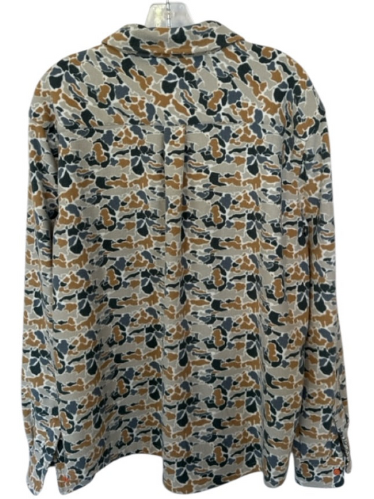 Simply Southern Size XL Multi Polyester Blend Collar Button Down Splatter Jacket Multi / XL