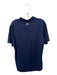 Nike Size L Navy & Black Polyester Tire Treads Collar half button down Polo Navy & Black / L