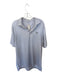 Peter Millar Size L White & Purple Polyester Blend Boats Half Button Golf Polo White & Purple / L