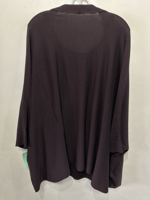 Eileen Fisher Size 1X/2X Dark Brown Silk & Viscose Sleeveless Sweater Set