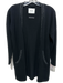 Max & Moi Size S / 36 Black Cashmere Studded Trim Pockets Open Front Cardigan Black / S / 36