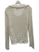 Madewell Size XS Ivory White Cotton Knit Crochet V Neck Long Sleeve Top Ivory White / XS