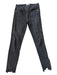 Agolde Size 28 Black Cotton Blend High Waist Skinny Jeans Black / 28