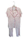 The Cat's Pajamas Size L Pink & White Pima Cotton Blend Long Sleeve Pajamas Pink & White / L