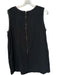 Elizabeth James the Label Size M Black & White Cotton Sleeveless Stiching Dress Black & White / M