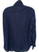 Frank & Eileen Size M Navy Cotton Long Sleeve Button Down Top Navy / M