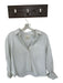 JW Anderson X UNI QLO Size XS White & Green Cotton Long Sleeve Striped Top White & Green / XS