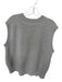 Brochu Walker Size M Light Gray Cotton & Cashmere Sleeveless Knit Sweater Light Gray / M