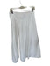 Love The Label Size XS White Cotton Pleated High Waist Maxi Skirt White / XS