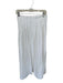 Love The Label Size XS White Cotton Pleated High Waist Maxi Skirt White / XS