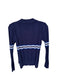 Rowing Blazers Size M Navy & white Viscose Blend Long Sleeve Striped Sweater Navy & white / M