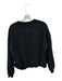 Size S Black & Red Cotton Long Sleeve Embroidered Long Sleeve Cropped Sweatshirt Black & Red / S