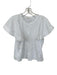A.L.C. Size M White Cotton Short Sleeve Top White / M