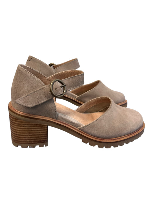 Seychelles Shoe Size 8.5 light brown Leather Suede Round Almond Toe Shoes light brown / 8.5