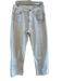 Rag & Bone Size 29 White Cotton High Rise 5 Pocket Zip Fly wide straight Jeans White / 29