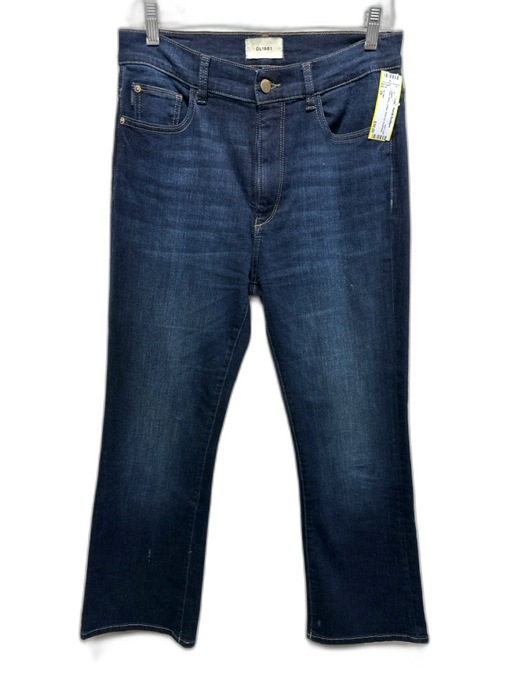 DL1961 Size 29 Dark Wash Cotton Boot Cut Jeans Dark Wash / 29