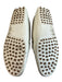 Tod's Shoe Size 8.5 Off White & Tan Patent Leather Silver Hardware Loafer Shoes Off White & Tan / 8.5