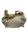 Marc Jacobs Beige & Gold Leather Quilted Hobo Banana Shoulder Bag Beige & Gold / S/M