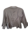 Vertigo Size S Silver Polyester Long Sleeve Jewel Clasp Top Silver / S