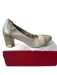 Sabrinas Shoe Size 41 Taupe Suede Crocodile Block Heel Heels Taupe / 41