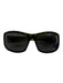 Oakley Green Acetate Toirtoise Shell Detail Black Shade Sunglasses Green