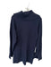 Modern Citizen Size M Navy Viscose Blend Long Sleeve Front Zip Dress Navy / M