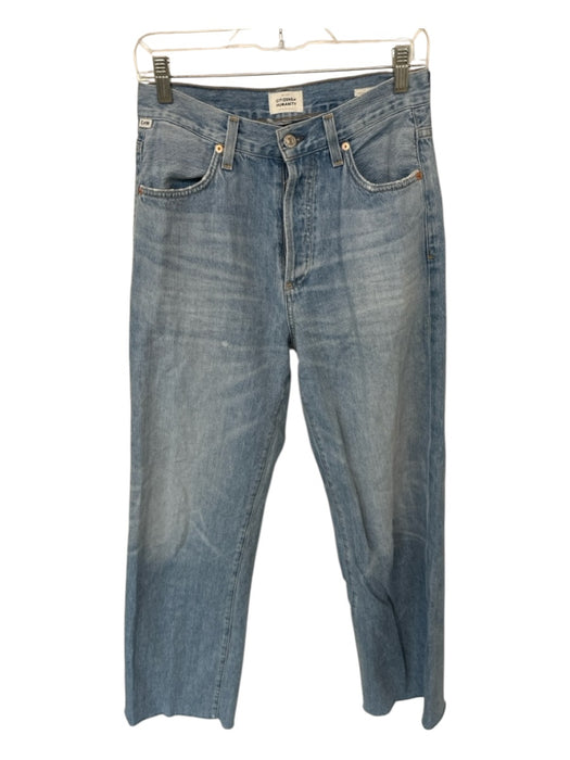 Citizens of Humanity Size 26 Light Wash Cotton High Waist Button Fly Jeans Light Wash / 26