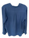 Everlane Size 6 Slate Blue Silk Long Sleeve Button Down Collar Top Slate Blue / 6
