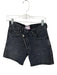 Agolde Size 26 Black Organic Cotton High Waist Crossover Denim Shorts Black / 26