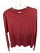 Outdoor Voices Size XS Red Cotton Long Sleeve Athletic Top Red / XS