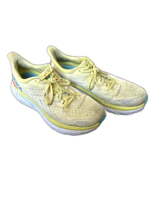 Hoka Shoe Size 8 Yellow & Orange Canvas Athletic Sneakers Yellow & Orange / 8