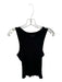 Citizens of Humanity Size XS Black Organic Cotton Blend Sleeveless Ribbed Top Black / XS