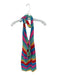 More To Come Size XS Multi Cotton Halter Neck Crochet Dress Multi / XS