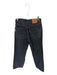 Levi's Size 24 Black Cotton High Waist Wide Leg Jeans Black / 24