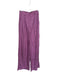 Christy Lynn Size 0 Purple Tencel High Waist Wide Leg Trouser Pants Purple / 0