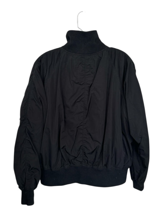Zadig & Voltaire Size S Black & Tan Polyester Faux Fur Removable Linging Jacket Black & Tan / S
