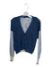 Cotton by Autumn Cashmere Size XS Blue & Tan Cotton Knit Color Block Sweater Blue & Tan / XS