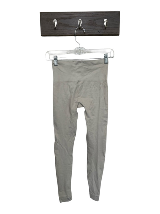 Set Active Size XS Taupe Nylon Blend High Waist Athletic Leggings Taupe / XS